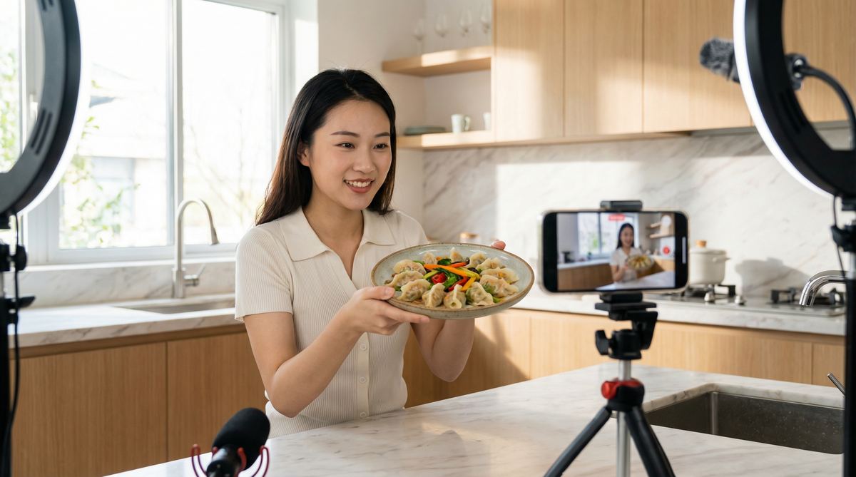 萝莉岛美食探店视频